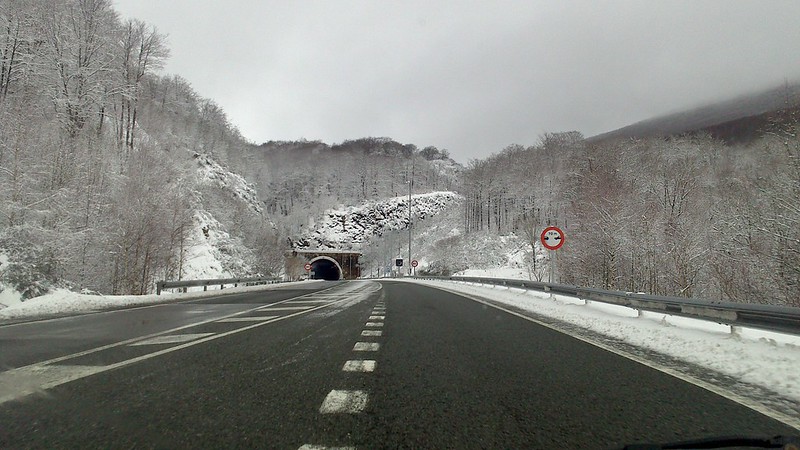 Tunel de Belate en la N-121 - Que ver en Navarra