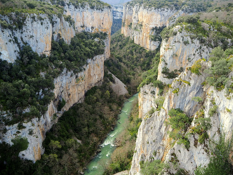 Río Salazar en la Foz de Arbayún - Que ver en Navarra